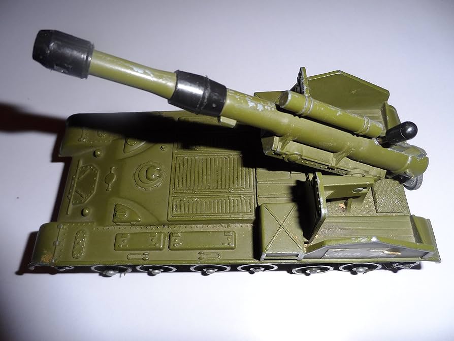 Dinky Toys M50 155ミリ榴弾砲 Dinky Toys M50 155ミリ榴弾砲